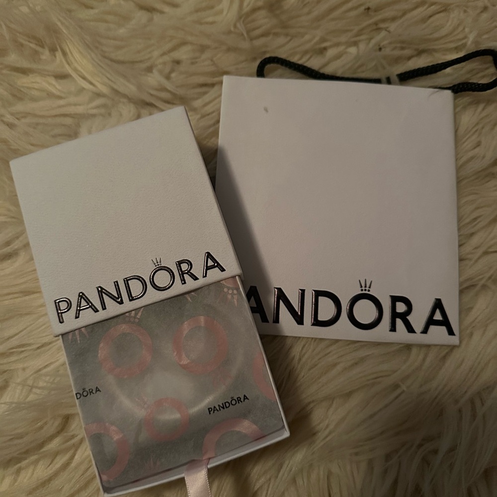 Silver Pandora Starter Bracelet - Excellent Condition new in box